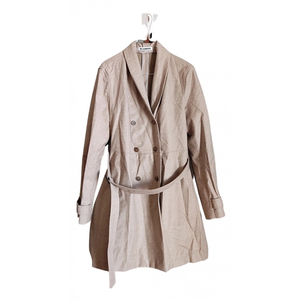 Jil Sander Cashmere Trench Coat IT38